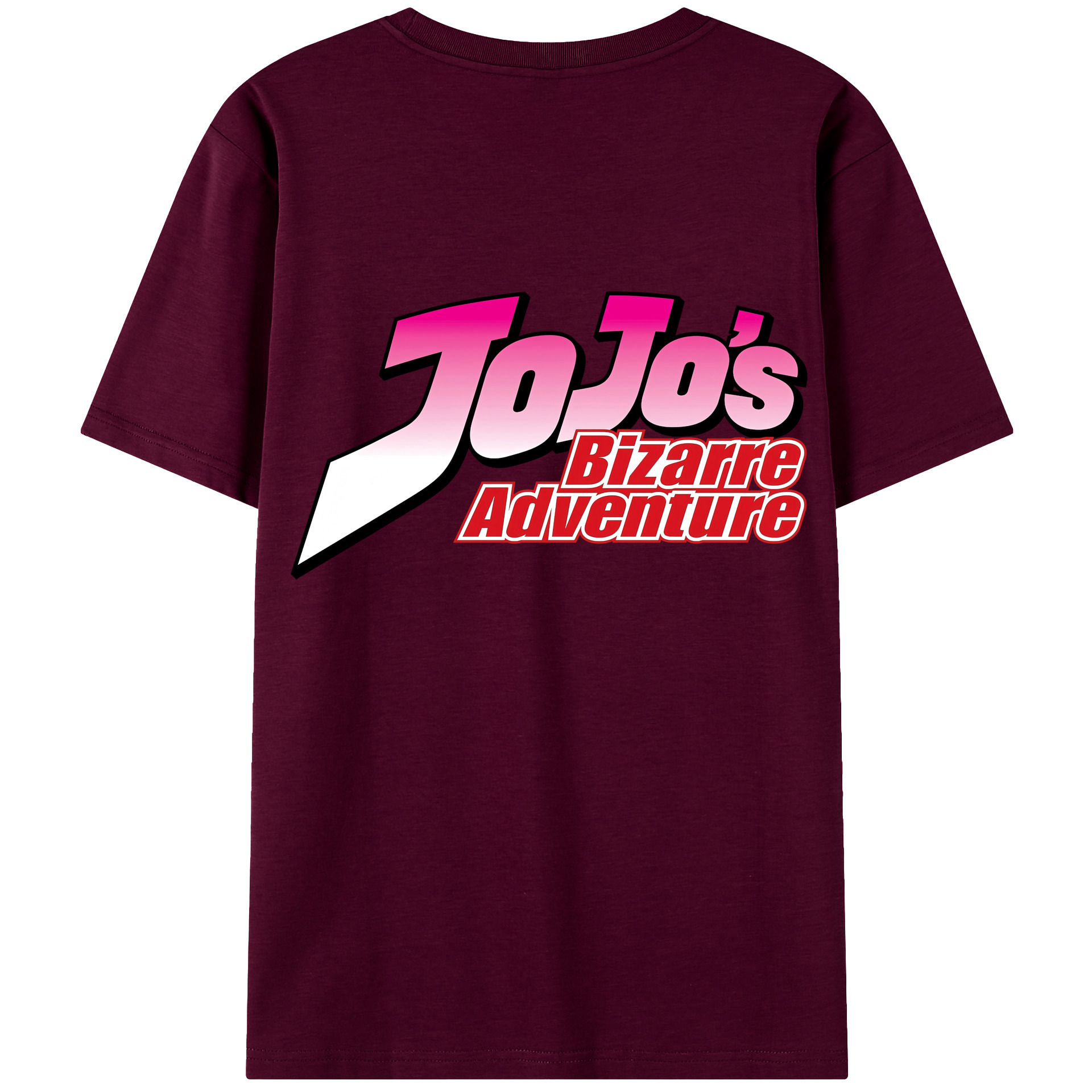 （画像用） ジョジョの奇妙な冒険 JoJo's Bizarre Adventure レディース半袖Tシャツ(バックプリント)